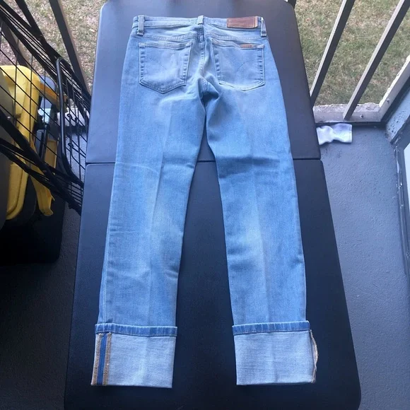 Joes Light wash blue straight leg jeans